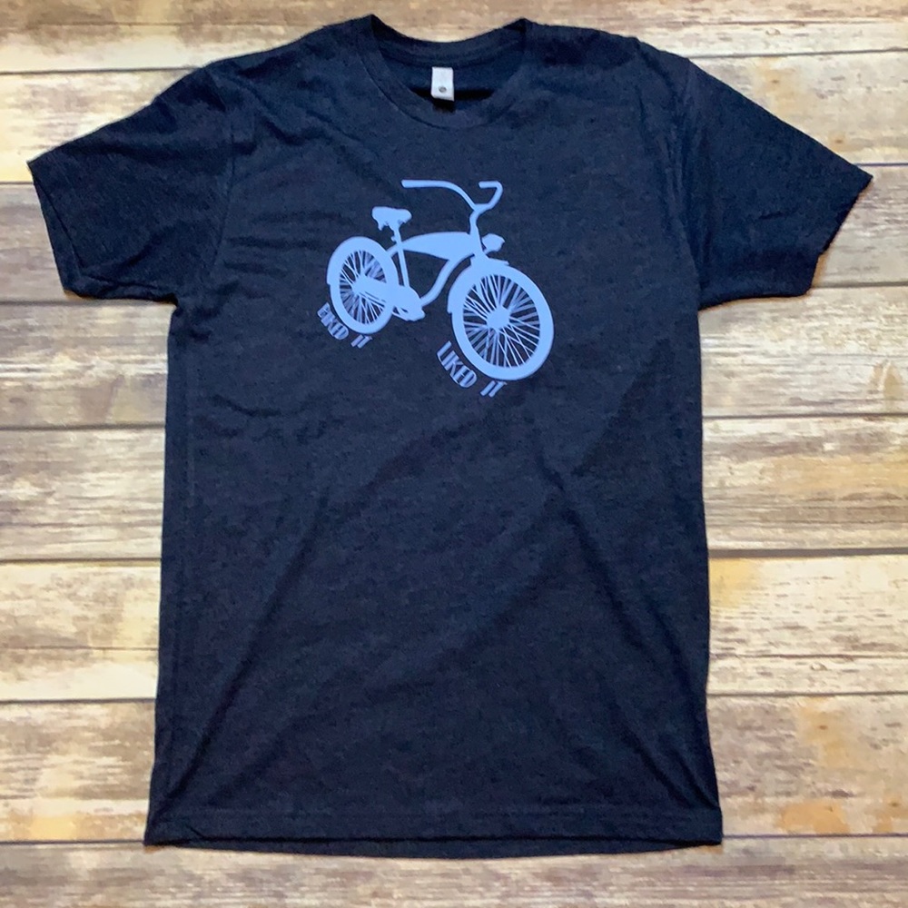 Biked It Liked It Mens T-shirt